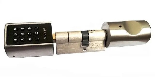 KEDR циліндр електроний L4-PB з паролем на відкриття та блютузом