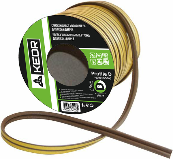 CLASS Ущільнювач  D 10*12mm  (чорний) 50м/рулон