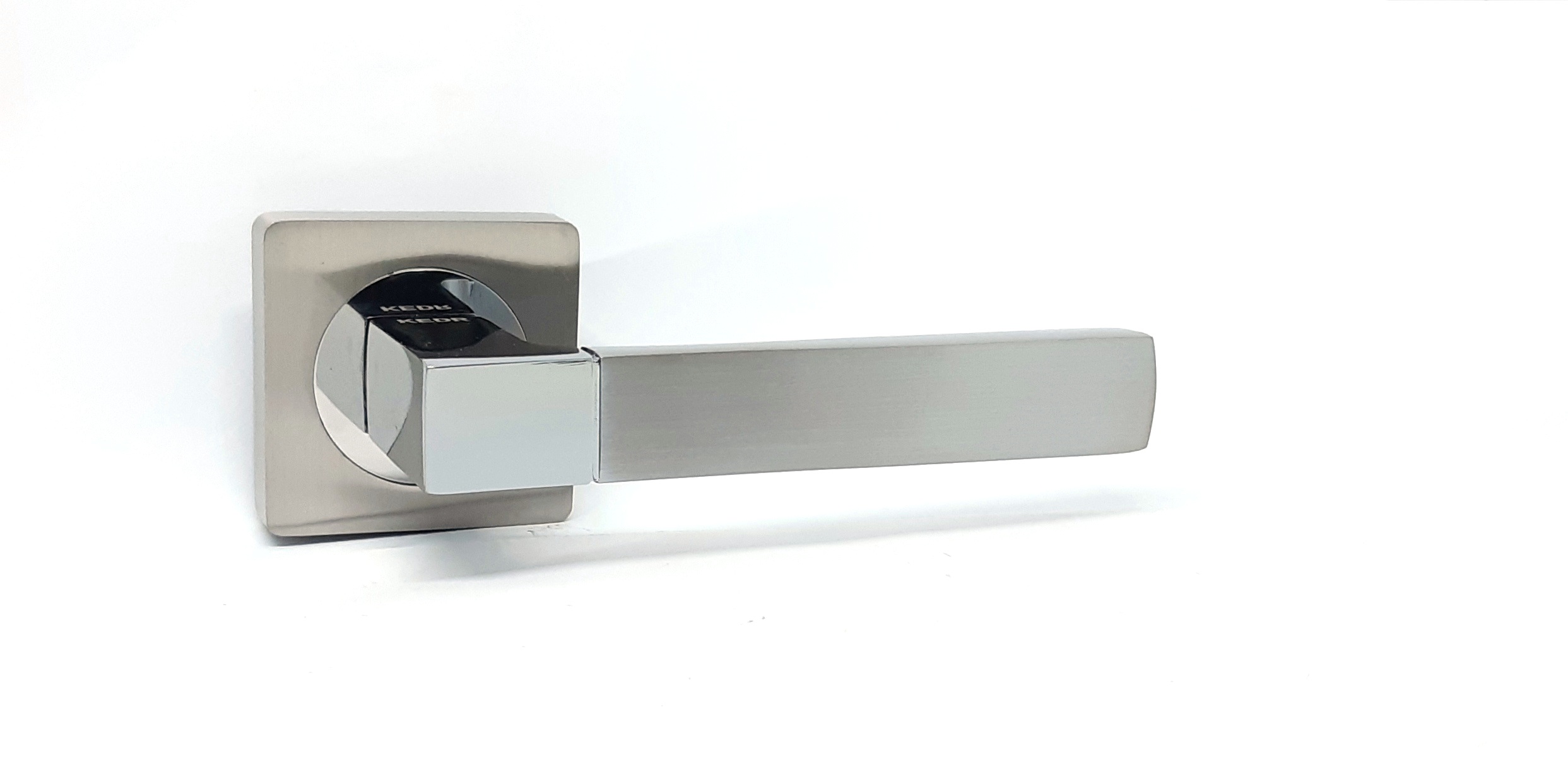 KEDR  ручка на кв. розетці HRoz-06.081-AL-SN/CP