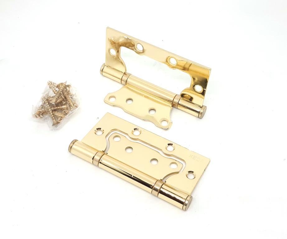 Завіса KEDR FLUSH 100x75x2.5mm-2BB-PB Метелик