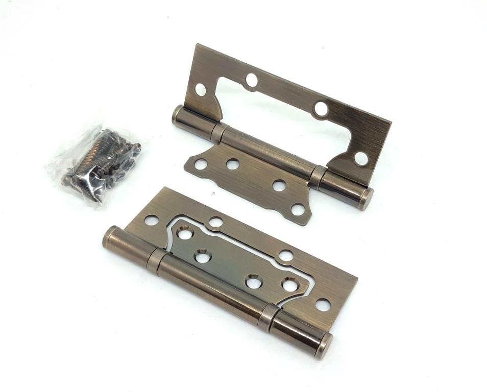 Завіса KEDR FLUSH 100x63x2.0mm-2BB-AB Метелик вузька