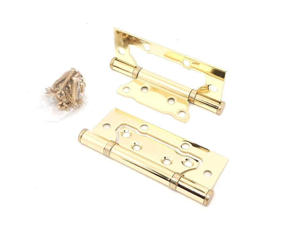 Завіса KEDR FLUSH 100x63x2.0mm-2BB-PB Метелик вузька