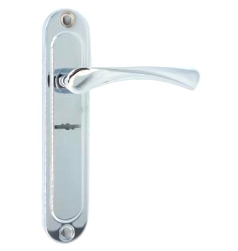 KEDR (ALU) ручка на планці 42-323-CR-L AL