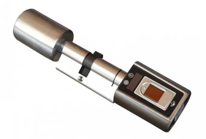 KEDR циліндр електроний L4-SB з відкриттям від відбитку пальця та блютузом